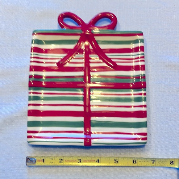 HOLIDAYAY CHRISTMAS CERAMIC PLATE - Picture 4 of 5